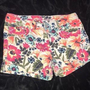 girls size 14 floral shorts
